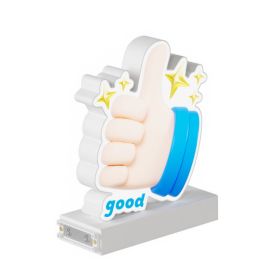 Magnetic LED Light Symbol, (Thumb Up) H6.1''