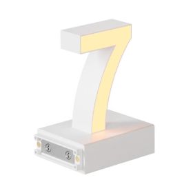 Magnetic LED Light Number, (7) H3.7" 3000K