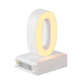 Magnetic LED Light Number, (0) H3.7" 3000K