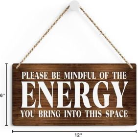 Inspirational Zen Wall Art, Positive Affirmations Wall Decor