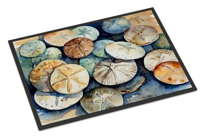 NEW Sand Dollars Doormat Front Door Mat Indoor Outdoor Rugs for Entryway, Non Slip Washable Low Pile, 18H X 27W