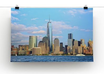 One World Trade Center Canvas Print or Poster (Type: Poster Print, size: XX-Large (32" x 24"))